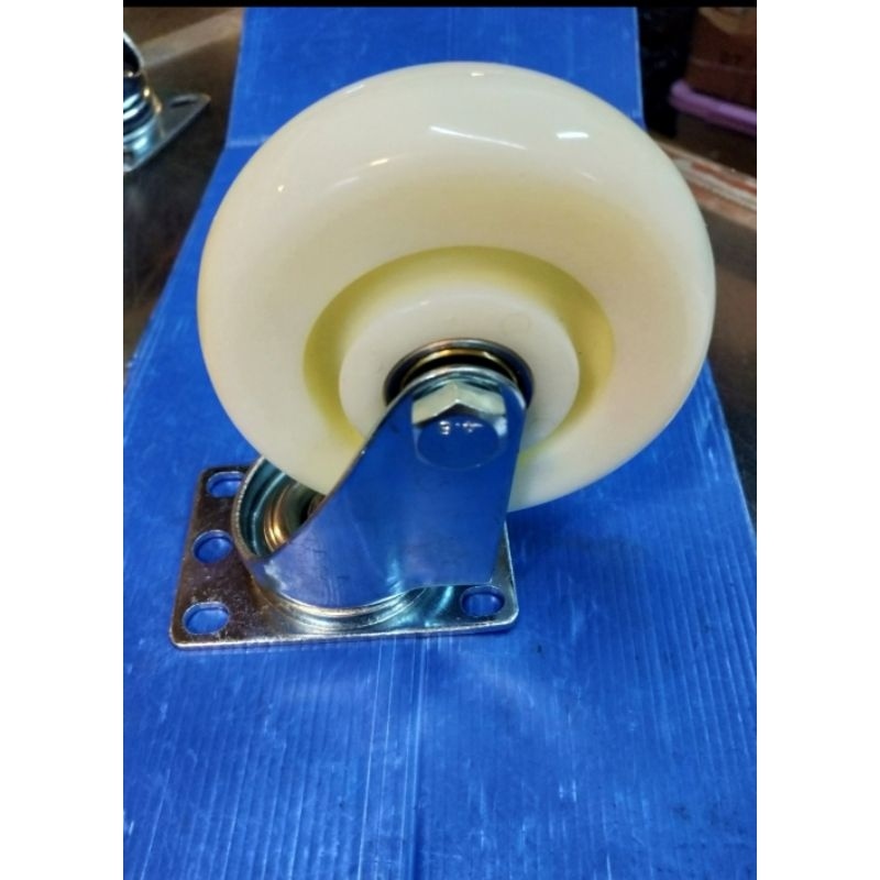 AYOOOLLARIZSS Roda Troli 3 inch - 4 inch RHJ-TW caster germany,bahan nylon.