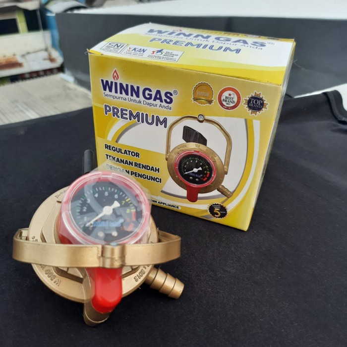 Regulator Double Lock Winn gas W 800 premium - winn gas W 800 - 900