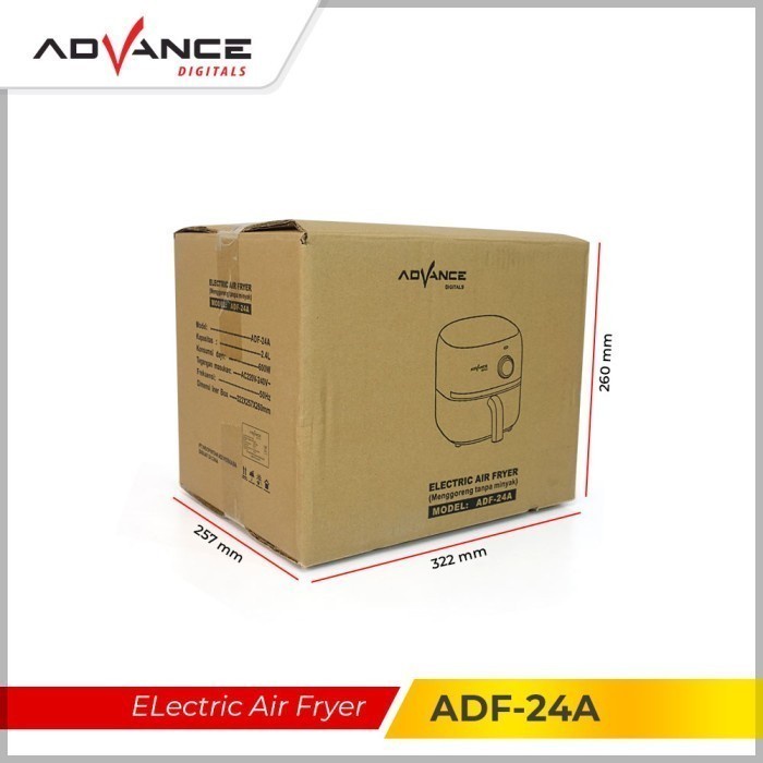 AIR FRYER LISTRIK LOW WATT MESIN PENGGORENG TANPA MIN-GARANSI 1 TAHUN