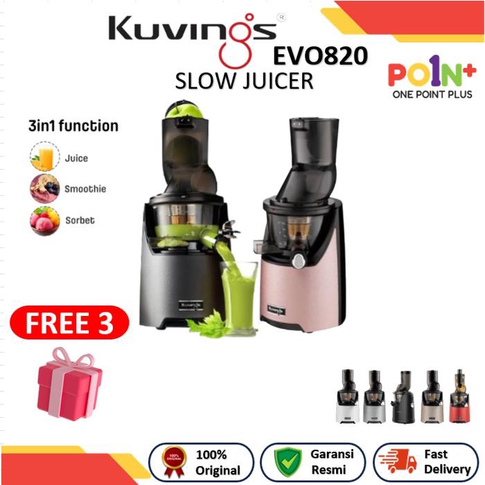 Kuvings EVO820 Whole Slow Juicer - Kuvings EVO Matt 820 Slow Juicer