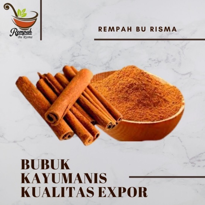 

TERMURAH!! Kayu Manis Bubuk Murni 500 gram