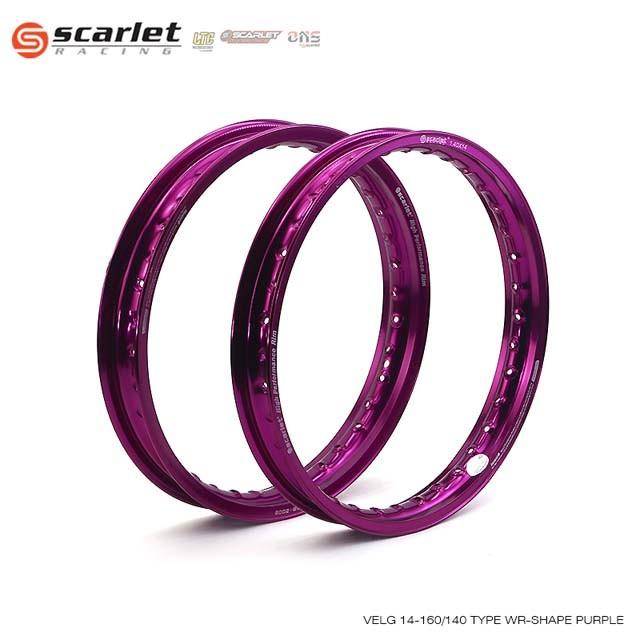Velocity Vanguards Scarlet Racing Velg Ring 14 160 185