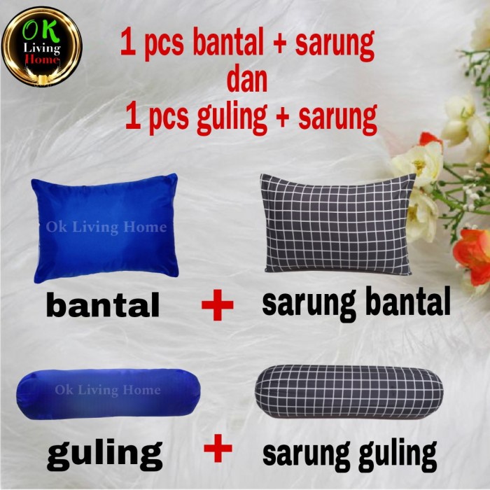 Bantal+Sarung Dan Guling+ Sarung,Bantal+Guling, Sarung Bantal&Guling #Gratisongkir #Sale #Discount