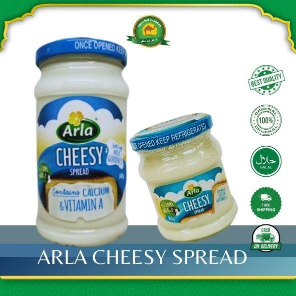 

Arla Cheesy Spread / Selai Keju 140Gr / 240Gr Cream Keju Olesan Keju Puck Arla Terbaru