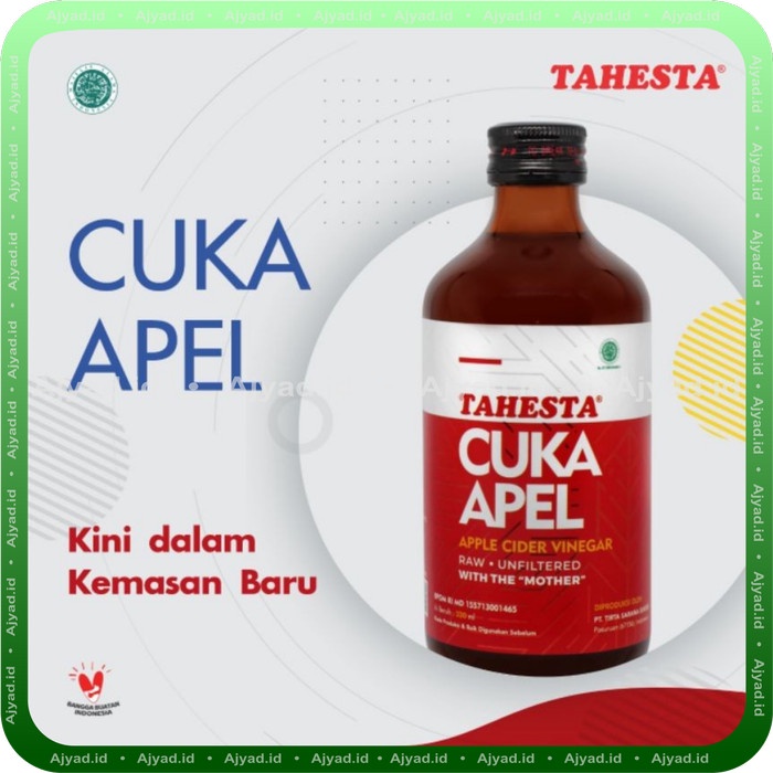 

Cuka Apel Tahesta - Apple Cider Vinegar Asli Original