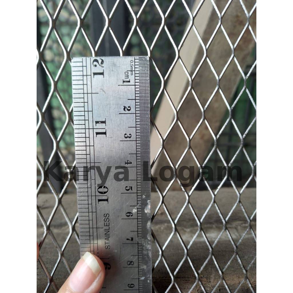 AYOOOLLARIZSS Expanded Metal 0715 / Expanded Mesh T0715 Expanda Diamond Mesh Ornamesh