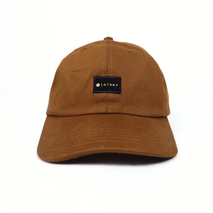 Cap- Topi Baseball Polo Cap Logo Bordir Gold Otsky