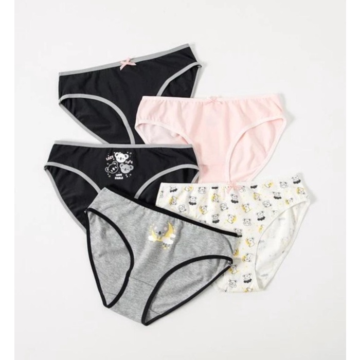 Young Hearts Panty Pack Model Midi - Lazy Days Best Seller