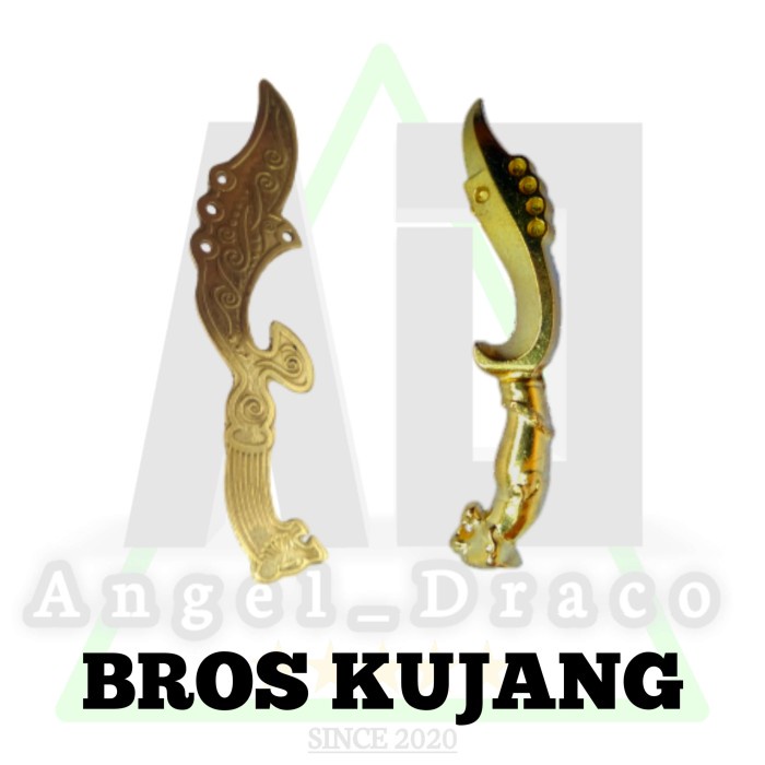 Pin Kujang / Pin Kujang Sunda / Bros Kujang -AmanahJaminan