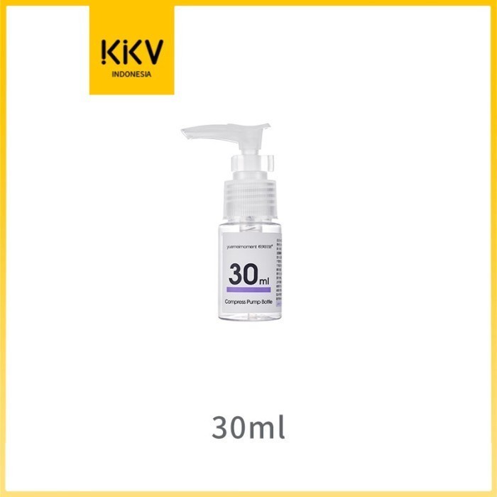 Promo Dylee Botol Pump Kecil Compress Pump Bottle Travel Toiletries - 30Ml