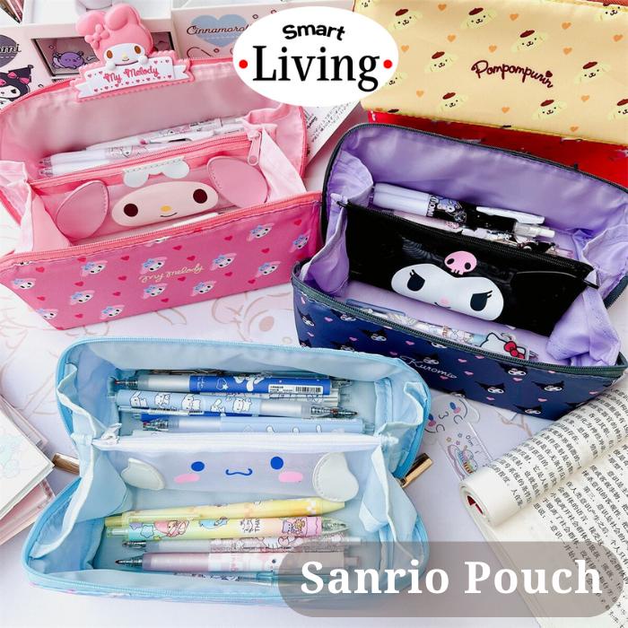 

Ready Smrtliv - Kotak Pensil Sanrio / Pouch Kuromi / Dompet Kosmetik Sanrio