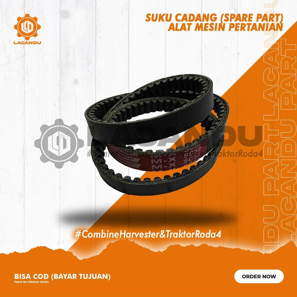 V BELT - BELT - FANBELT SC 52 MERK GATES - COMBINE HARVESTER LACANDU PART