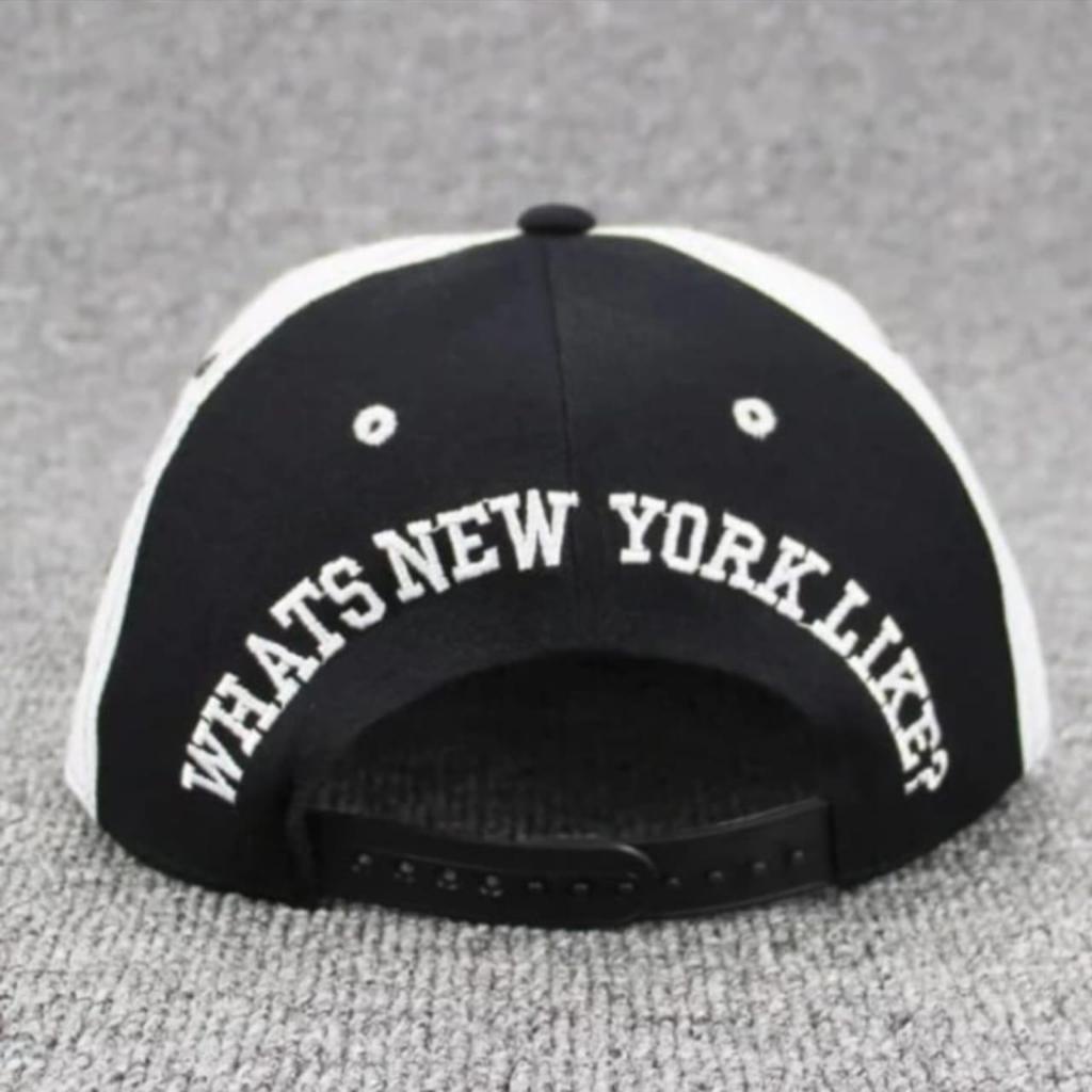 Topi ck Caps Brooklyn 1947 Newyork B White Terbaru 2025 Topi ck Pria Dewasa
