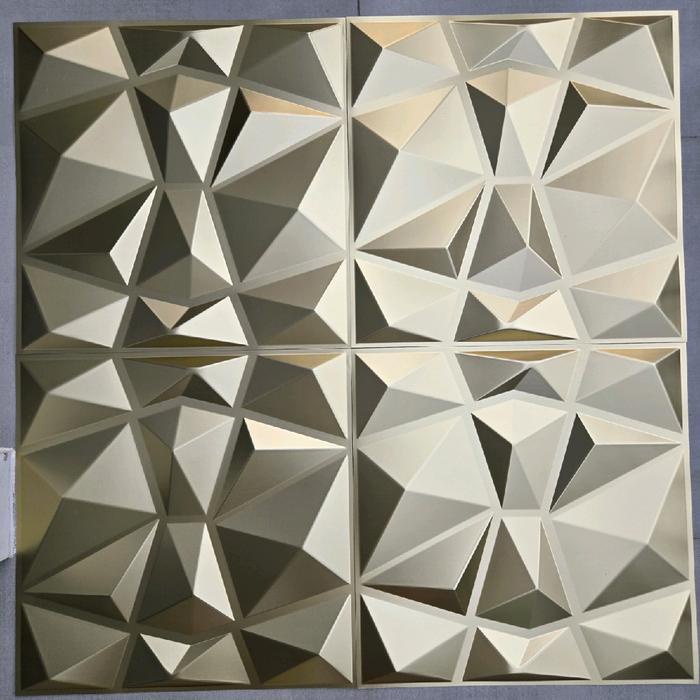 PREMIUM 3D Champange Gold series PVC / Wallpanel Wall Panel Kamar
