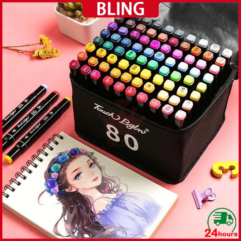 

COD120/80/60/36/12 Warna Sketsa Spidol Umum General Marker Set Animation Markers / Set Animation