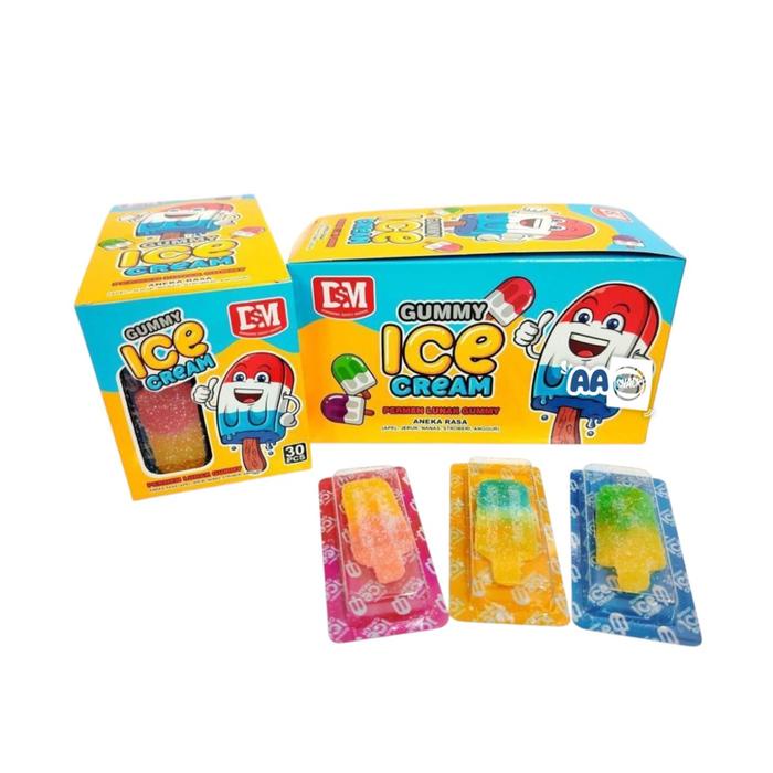 

Kuliner.Kita Dsm Permen Ice Cream Gummy Box Isi 30