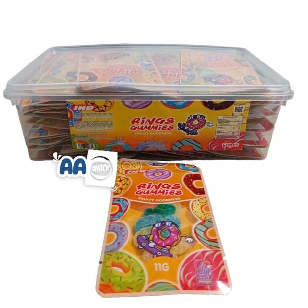 

Kuliner.Kita Permen Lunak Rings Tupperware Isi 50