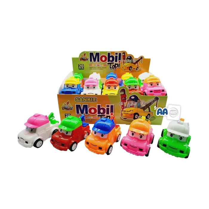 

Kuliner.Kita Sankie Permen Topi Mobil Towing Isi 20