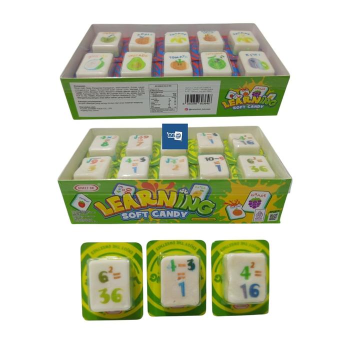 

Kuliner.Kita Sweet Permen Lunak Learning Box Isi 30