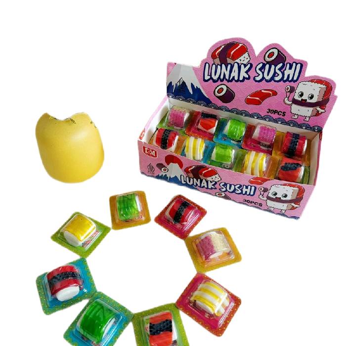 

Kuliner.Kita Permen Lunak Sushi Isi 30Pcs - Makanan Ringan - Food, Candy, Cemilan,