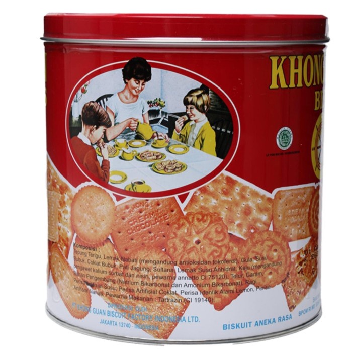 

Kuliner.Kita Khong Guan Mini Biskuit Assorted Merah Kaleng
