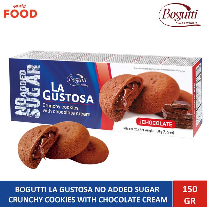 

Kuliner.Kita Bogutti La Gustosa No Added Sugar Crunchy Cookies With Chocolate Cream