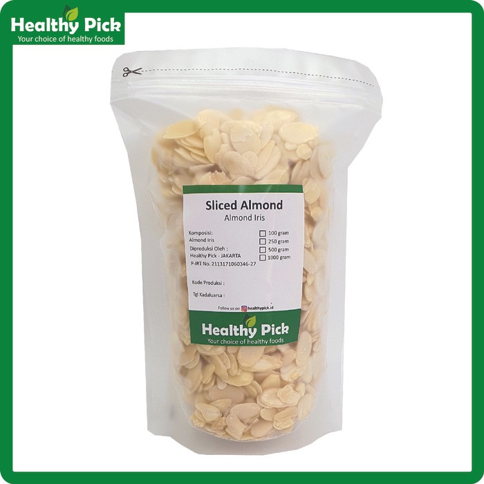 

Kuliner.Kita Slice Almond Premium 250 Gram