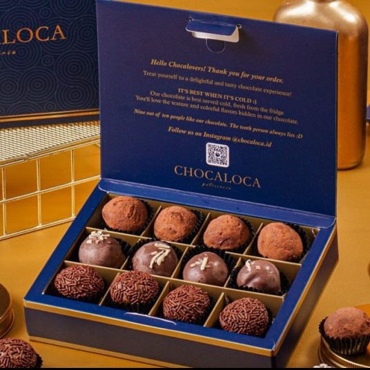 

Kuliner.Kita Chocoballs Mix Flavors Bola Cokelat By Chocaloca (3 Varian Rasa)