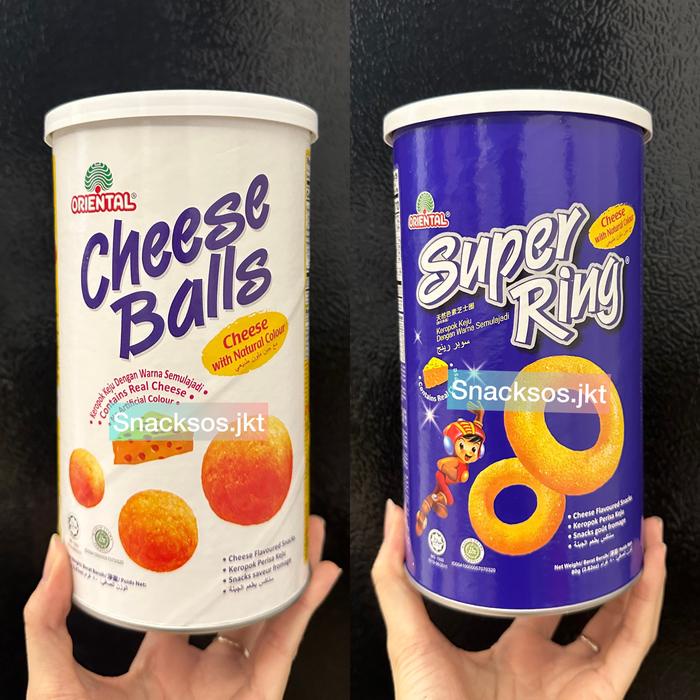 

Kuliner.Kita [Can] Oriental Super Ring Cheese / Cheese Ball Snack