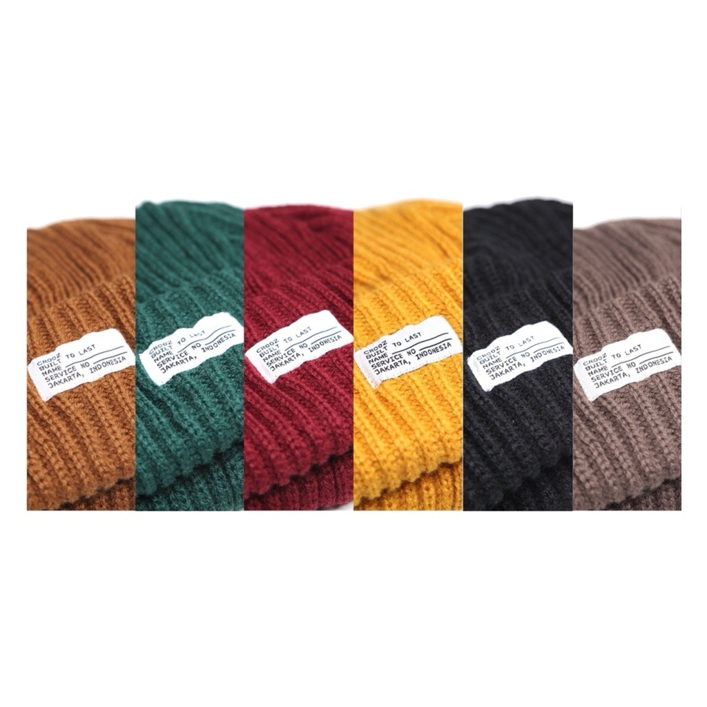 IDENTITY WOVEN CROOZ BEANIE HAT