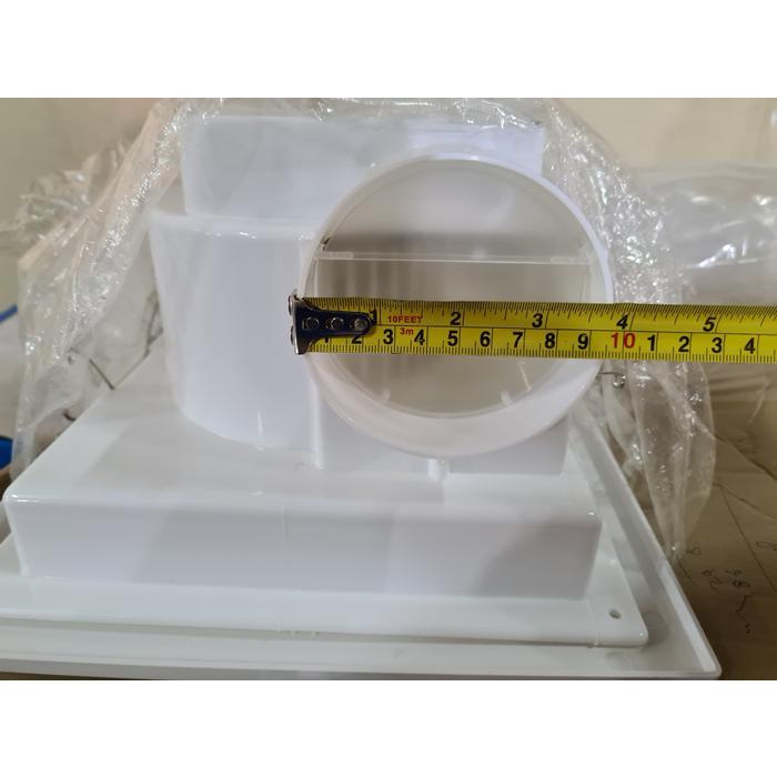 Masih Ada. Eixo Exhaust Fan / Hexos Plafon 24L Ducting Size 30X30Cm Power 30W