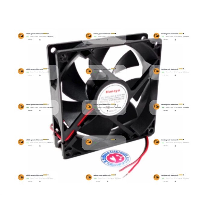 [Expert] kipas cooling fan dc 12v 9x9 cm 12 volt 9cm dc mesin las pendingin