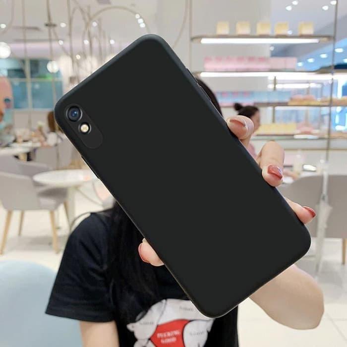 (Expert) Soft Case Xiaomi Redmi Redmi 9A Casing Premium Black Matte Redmi 9A