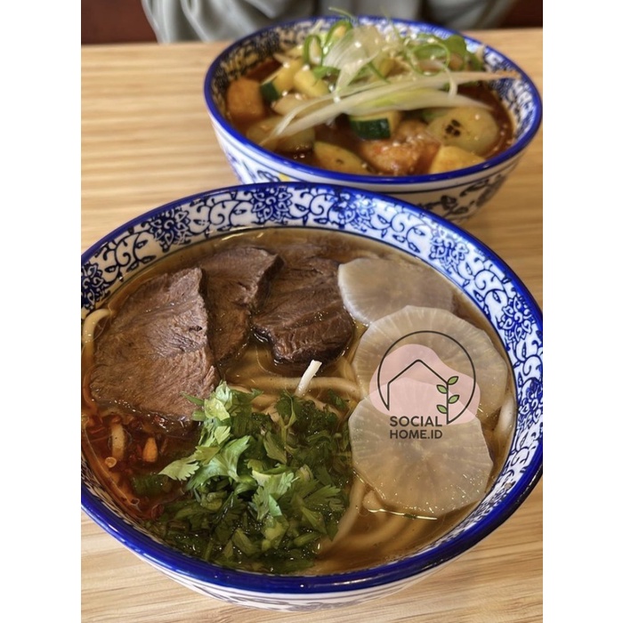 [Expert] Tray Mangkok Mangkuk Nampan Saucer Makan Keramik China Porcelain Motif