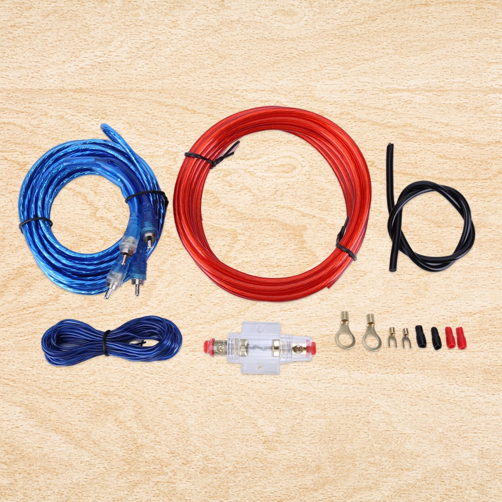 60 AMP Amplifier Installation Wires Car Power Amplifier Wiring Kit Car Audio Wire Audio Speakers