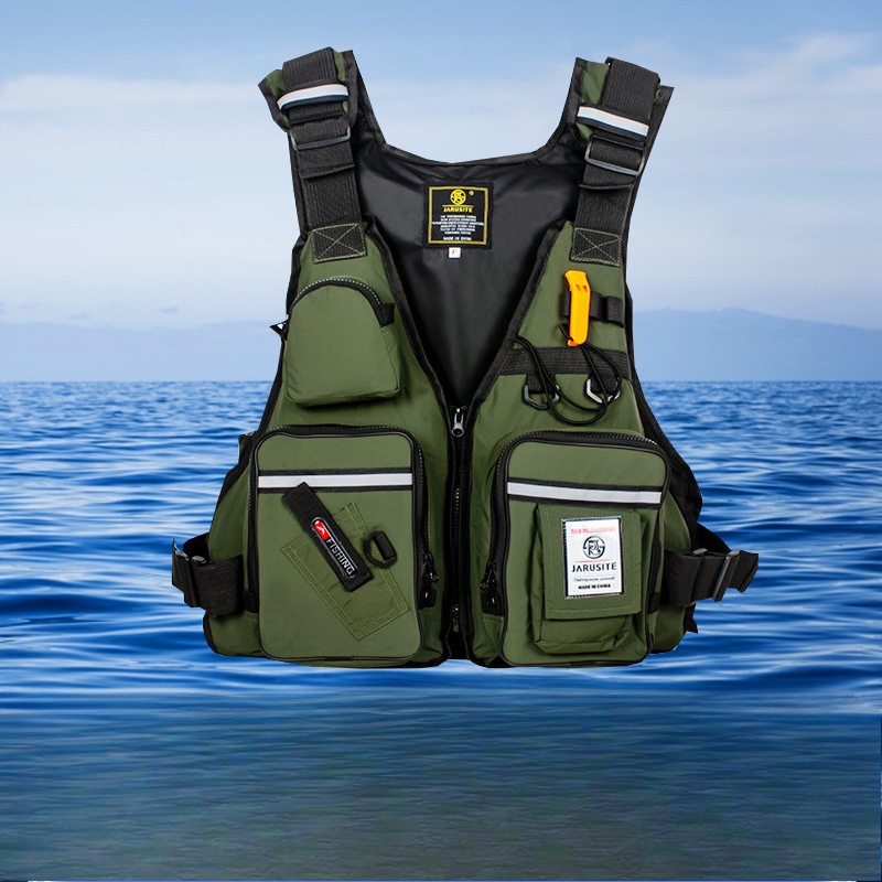 Adult boat rock life jacket fishing vest sea fishing life jacket outdoor winter vest
