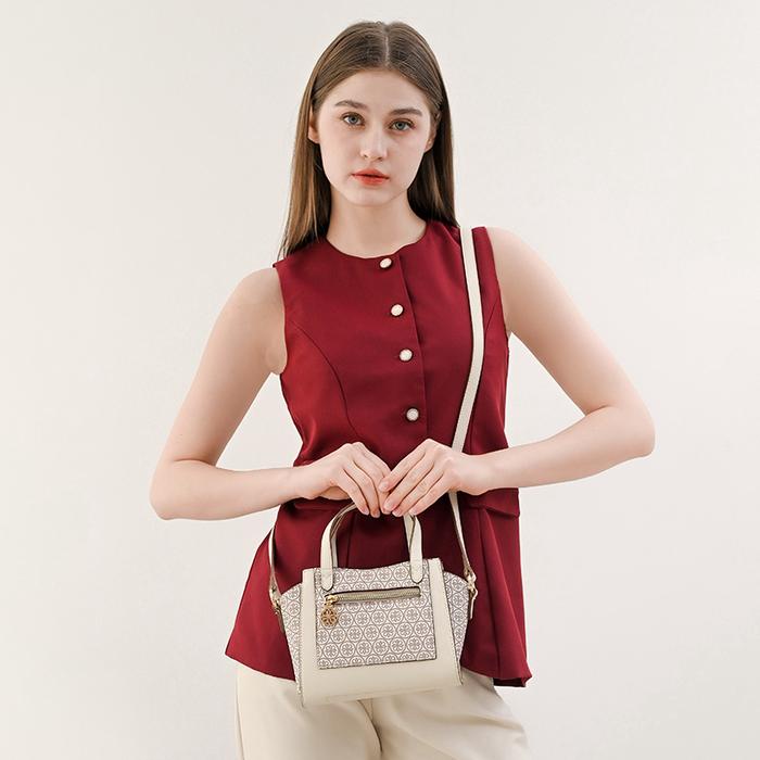 Tas Wanita Les Catino Audero Mini Satchel Monogram