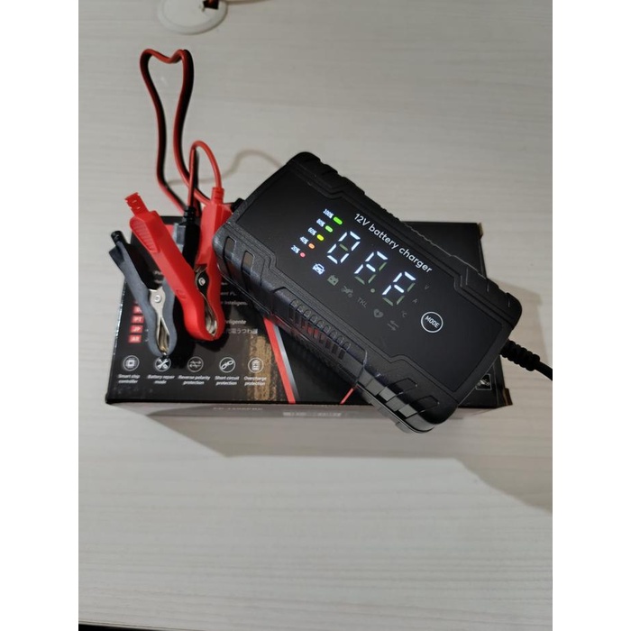 Sudimampir Redbo Cas Aki Casan Aki Digital Untuk Motor/Mobil/Baterai - Car