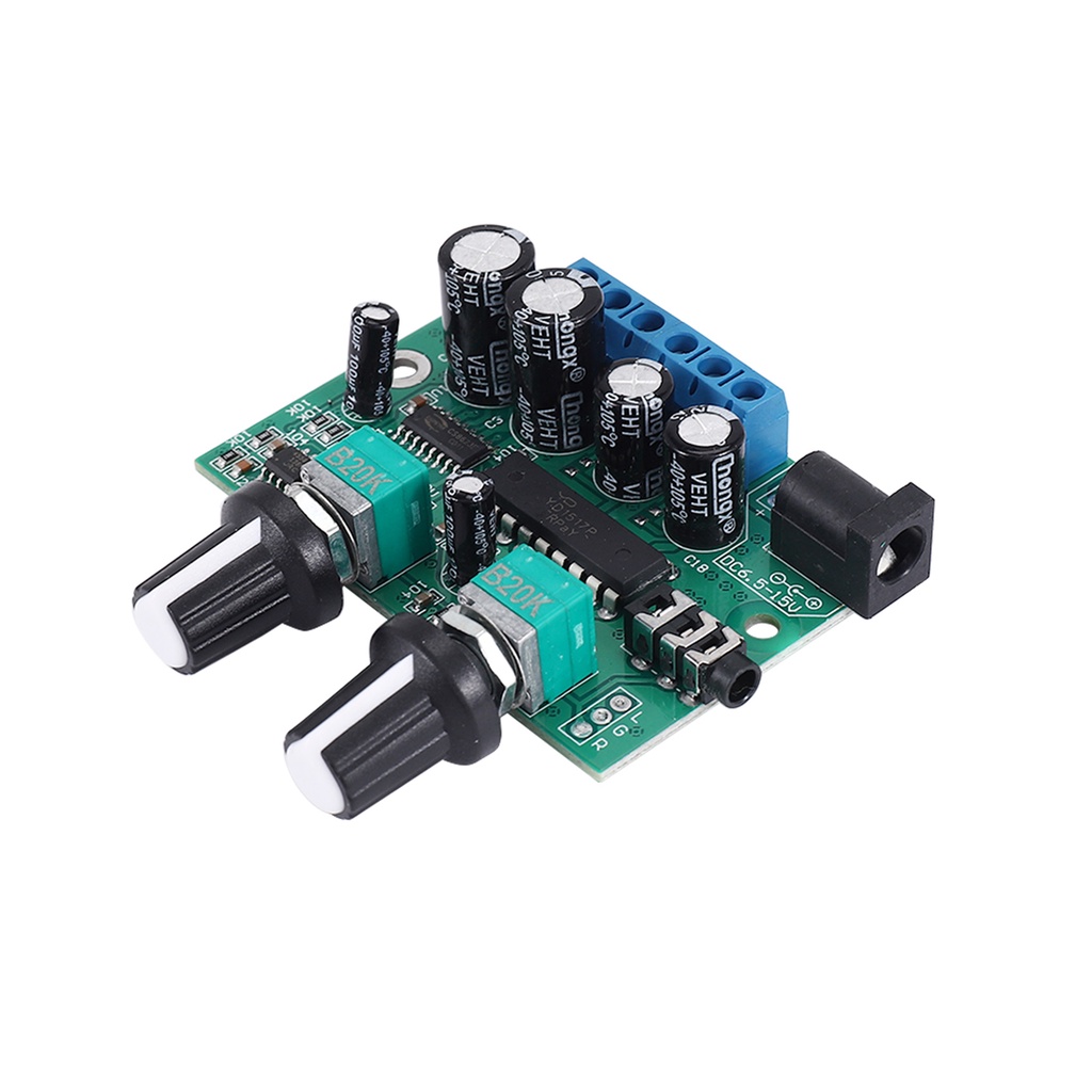 2.1 Subwoofer Amplifier Audio Board 6Wx2+25W Mini Bass Amplifier HIFI YD1517P for 4-6 Inch 40W SubWo