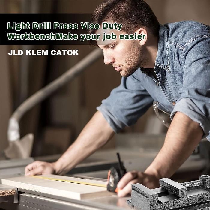 Stok Terbatas J.Ld Ragum Bor Duduk Besi Catok Clamp Besi Penjepit Ragum Catok Bor Duduk Catok 3