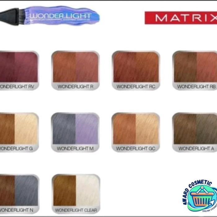 Promo Terbatas Matrix Wonder Light Cool Ash Cat Pewarna Rambut Matrix Wl-A Cool Ash Aman