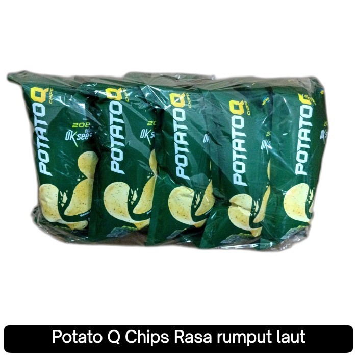 

potato Q chips isi 10 bks keripik
