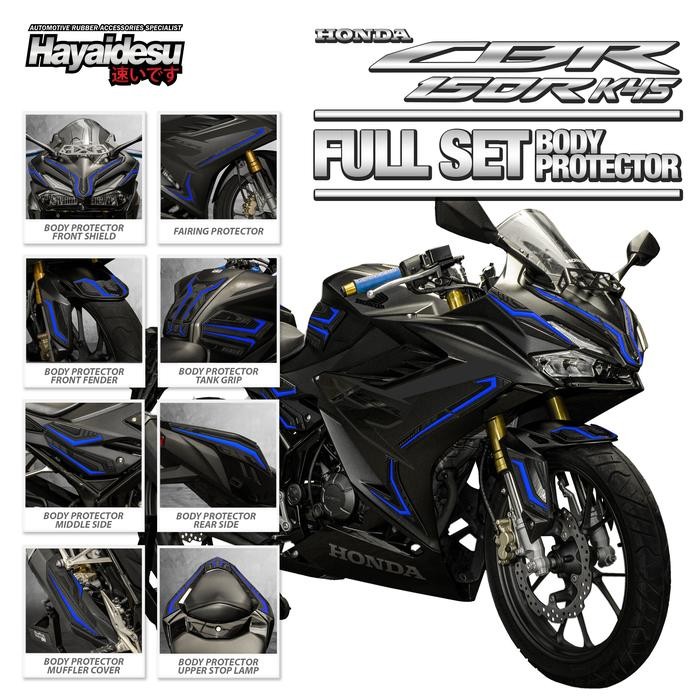 HAYAIDESU NEW CBR 150R K45R 2021 BODY PROTECTOR FULL SET COVER