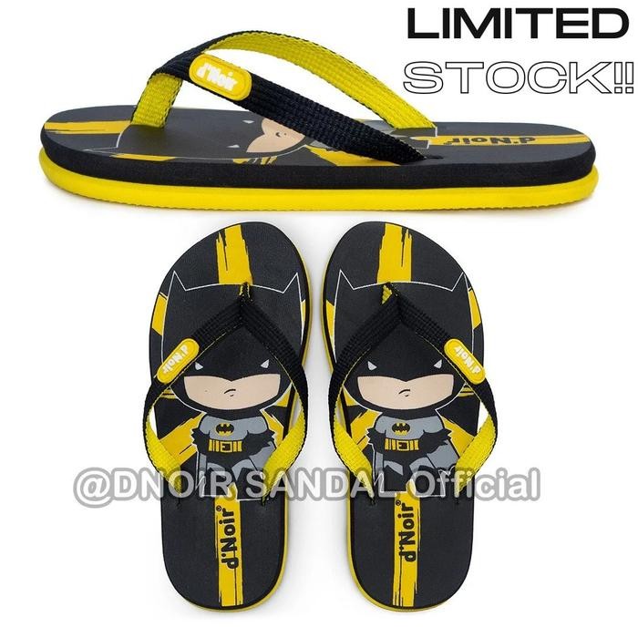 Chibella-DNOIR Sandal Jepit Anak Laki Laki BATMAN size 25 - 36 Fashion