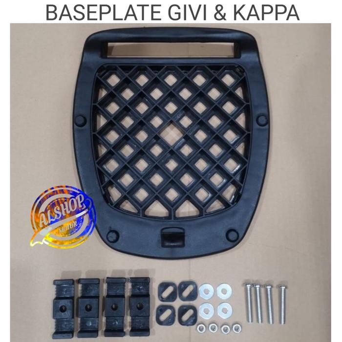 READY STOCK BASEPLATE KAPPA K35 GIVI E20 / TATAKAN BOX GIVI E43 E20 KAPPA K35