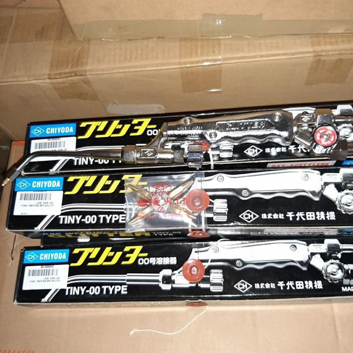 Berkualitas Chiyoda Glitter Gas Welding Torch Set Tiny 00,Acetylene Original