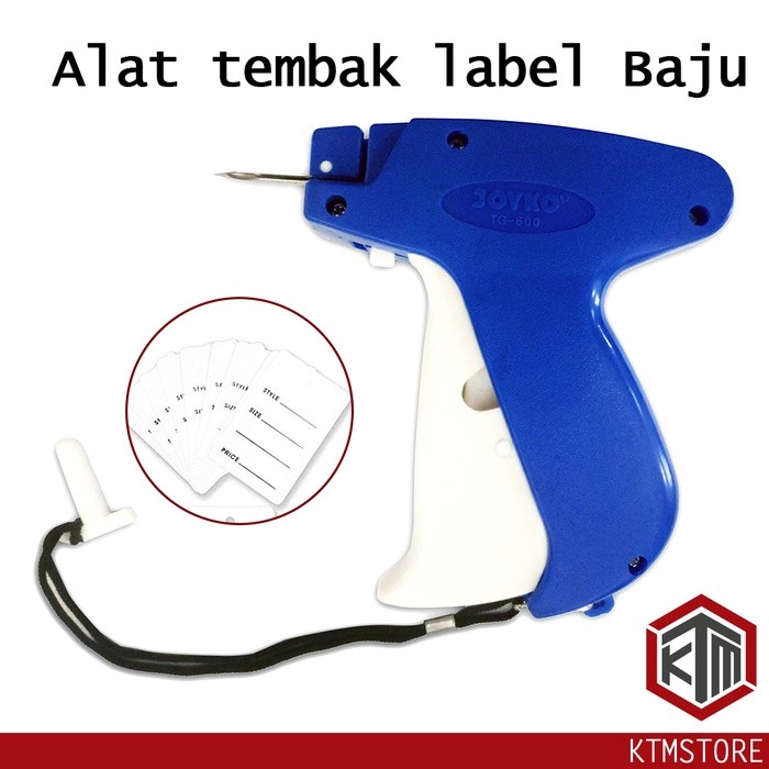 

PAKET TERMURAH TAG + ISI 0pcs LABEL BAJU TAG 35M Alat Pasang Label / Hangtag Bandrol