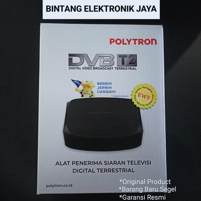 Set Top Box Tv Digital Stb Polytron Pdv 700T2 Siaran Tv Digital - Asli