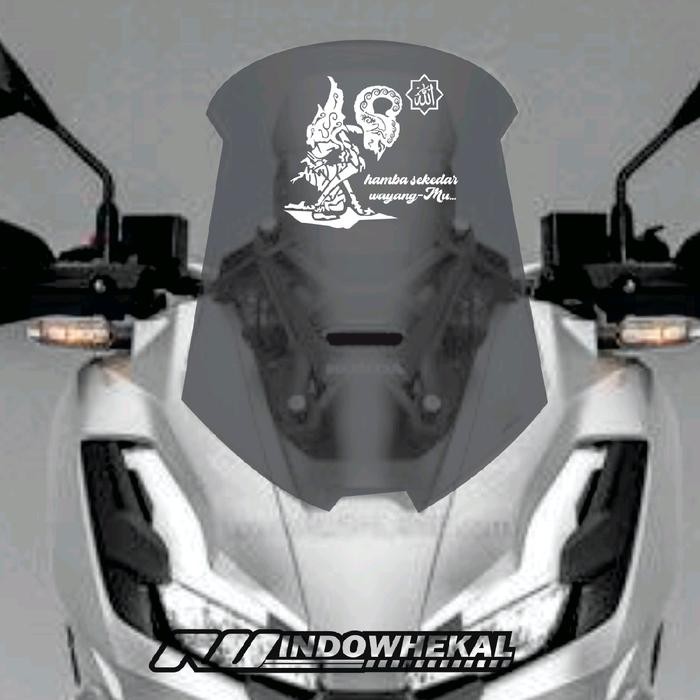 STIKER CUTTING HAMBA SEKEDAR WAYANG MU UNTUK MOTOR / MOBIL
