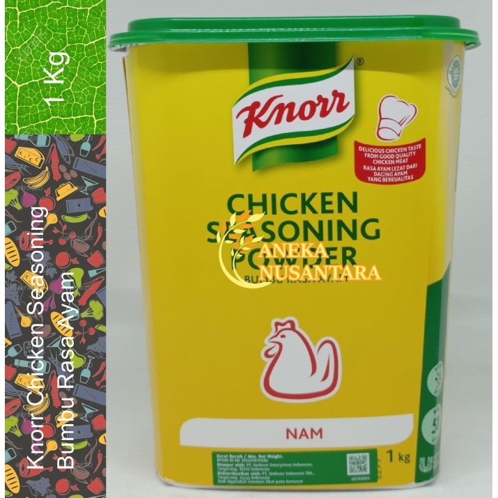 

BisaInstan- Knorr Chicken Seasoning Powder Nam 1 Kg Bumbu Ekstrak Daging Ayam 1kg